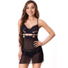 Livco Corsetti Fashion - Maia 20247 Babydoll + String Noir S/M